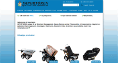 Desktop Screenshot of importoeren.dk